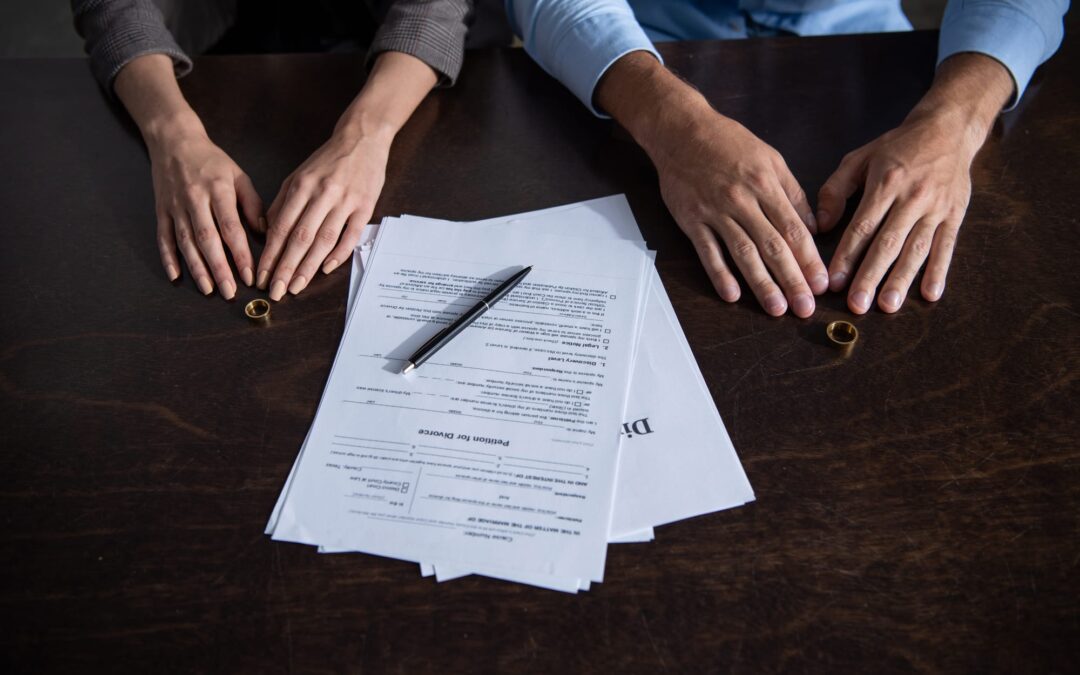 divorce papers