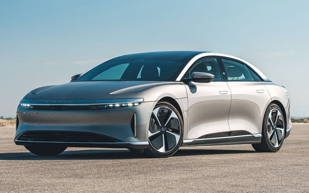 lucid air electric car san diego